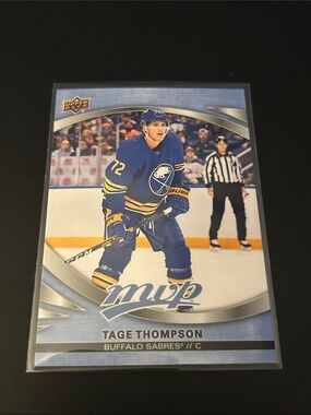 Upper Deck MVP Hockey Card - Tage Thompson - Buffalo Sabres